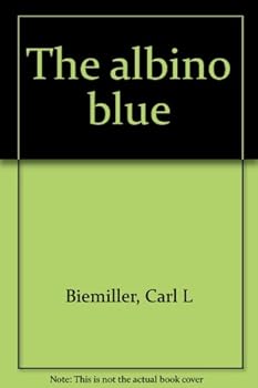 The albino blue
