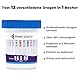 Prime Screen Drogentest 12-in-1 THC Urin Drogenschnelltest Drug Test für Cannabis Kokain Amphetamine Ecstasy Benzodiazepine Methamphetamin Methadon