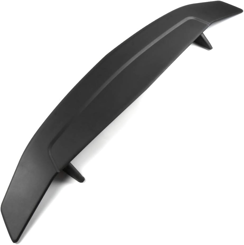 SCITOO ABS Black Rear Trunk Spoiler Wing Universal Exterior Accessories Styling Kits Replacement for Honda Civic 4-Door Sedan 2.0L LX