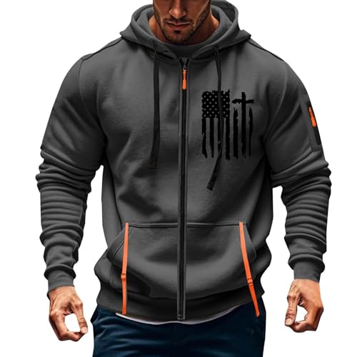 Sweat-shirt hommes polo à capuche hiver avec manches longues belt