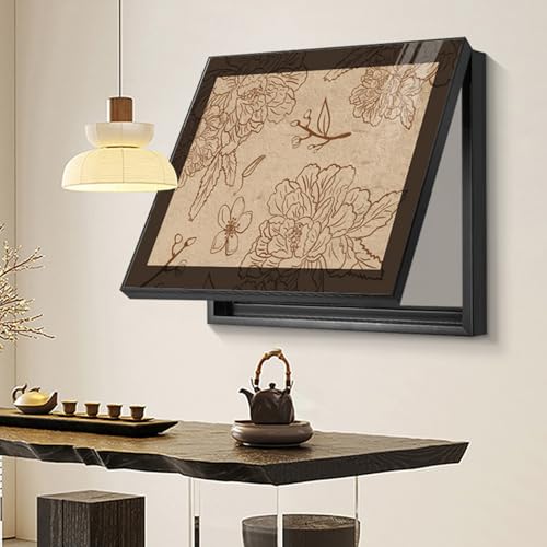 Coffret de compteur électrique mural créatif : boîtier de protection et cadre déco