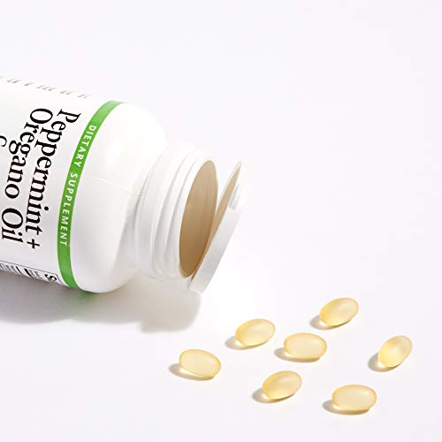 Natural Factors, Peppermint & Oregano Oil Complex, Digestive Aid For Gastrointestinal Health, 60 Softgels #TOP2