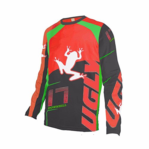 Uglyfrog 2017 Manga Larga Downhill Jersey De Descenso Bicicleta De Primavera&otoño MontañalMaillots...
