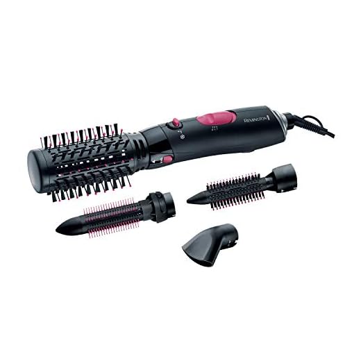 Remington AS7051 Spazzola Elettrica Volume & Curl, 1000 Watt, Accessori
