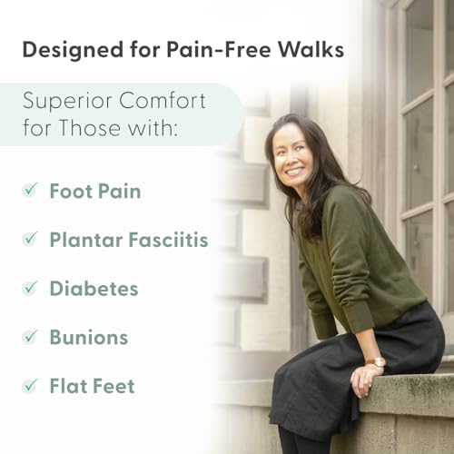 Orthofeet Women's Orthopedic Scarlett Slip-On Shoes with Zipper Closure4