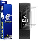 ArmorSuit MilitaryShield Screen Protector Designed for Fitbit Charge 4 or 3 / SE Screen Protector (6