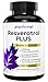 Produktbild 1350mg Resveratrol PLUS - 120 Trans Resveratrol Kapseln hochdosiert - 100:1 Resveratrol hochdosiert - 2 Monatsvorrat