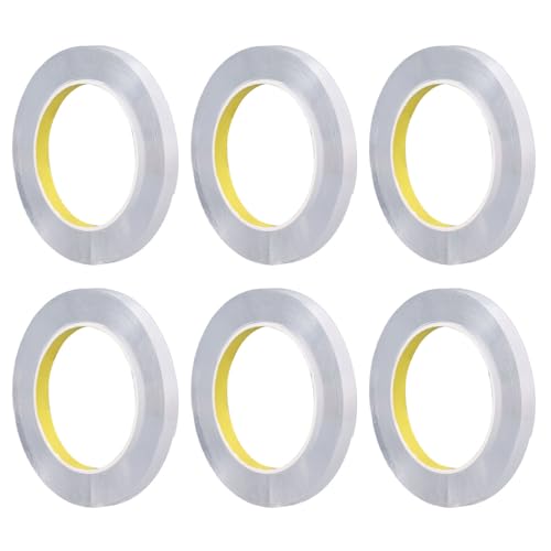 Nastro Adesivo a Doppio Lato Acrilico, 20 Rotoli di Nastro a Doppio Lato Acrilico, 0,1 Mm T X 10 Mm W X 5m L, Nastro a Doppia Facciata Acrilico con, Nastro di Montaggio