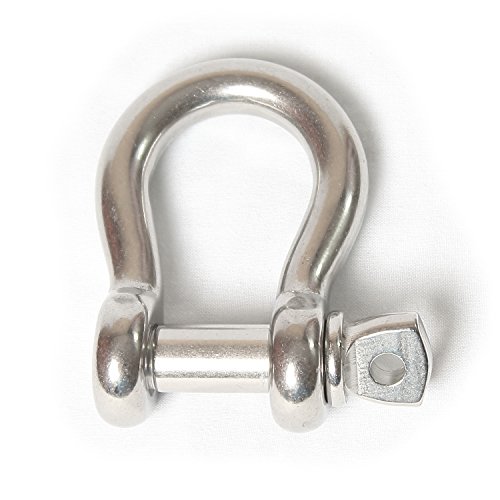 Xyz Boat Supplies 316 Stainless Steel D- Shackle R #TOP1
