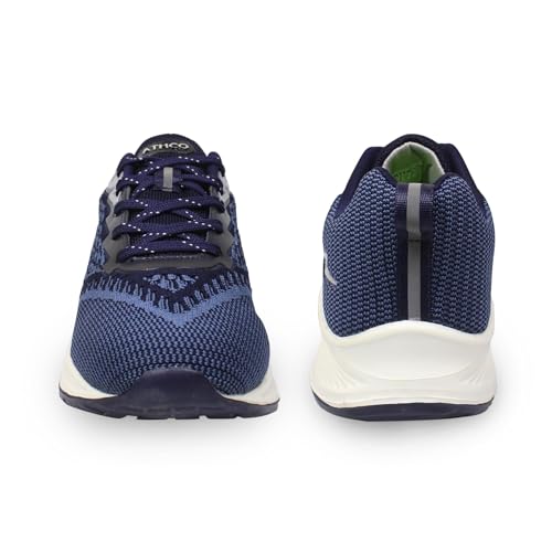 Image of ATHCO Mens Jimmy Memory Foam Insole Shoes|Running|Walking|Training|Gym|Jogging|Sneaker|Athletic|Laceup|Flexible|Lightweight|Dailyuse|Sports|Casual|ExtraSoft|Fitness|Gents Boys