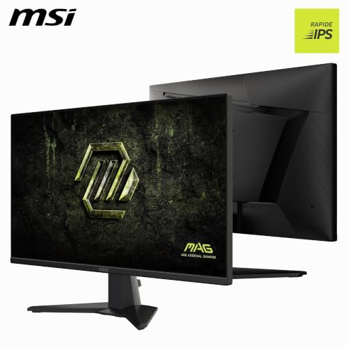 MSI MAG 275QF E20 Écran Gaming 27" WQHD Dalle Rapid IPS 2560 x 1440 200 Hz 0 5 ms HDR Ready Compatible G Sync AMD FreeSync Premium HDMI 2.0b DP 1. sans Bordure Compatible VESA - vue 3