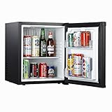 VINN DUNN 25L Mini Fridge with solid door/Hotel Minibar/Beer Fridge/Wine Cooler for Kitchen Table/Bedrooms Black - Image 2