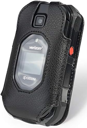 Fitted Series for Kyocera DuraXV Extreme Flip Phone Case - Black