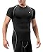 Roadbox Compression Shirts Men Cool Dry Short Sleeve T Shirts Athletic Workout Base Layer Shirts