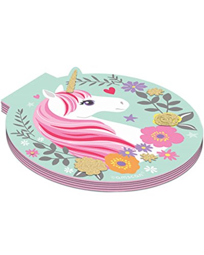 Bloc-notes licorne magique DIE CT petit carnet de notes dessin pour fille