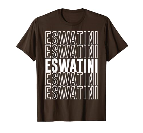 Eswatini T-Shirt, Men, Brown, Large