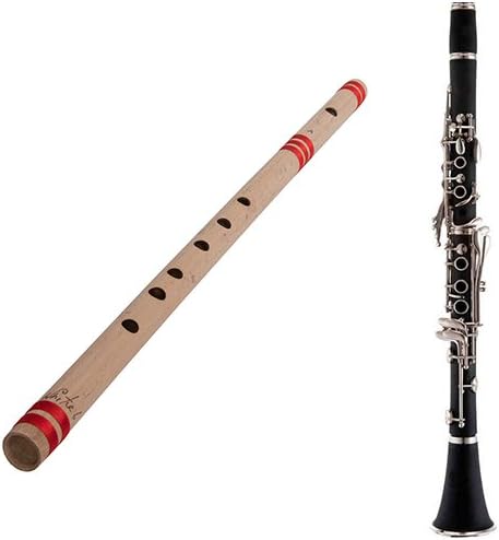 World Woodwind Pack - Bb Clarinet & Bansuri Flute in A 22.75" Woodwind Instrument Combo