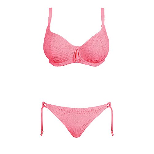 Freya Sundance Crochet Rio Swim Brief (3975),Medium,White #TOP4