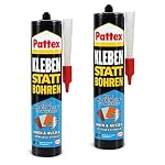 Pattex – Pattex Kleben statt Bohren Innen & Außen, Montagekleber & Ba