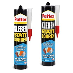 Pattex – Pattex Kleben statt Bohren Innen & Außen, Montagekleber & Ba