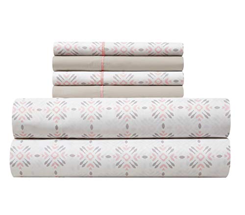 Casa Lightweight Comforter Set, Full, Blush #TOP2