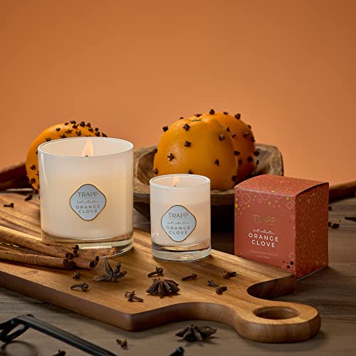 Trapp 7Oz Seasonal Scented Candle - Orange Clove - Fragranced Luxury Candle, Up To 50 Hour Burn - Notes Of Juicy Orange, Cinnamon, Freshly Ground Clove #TOP3