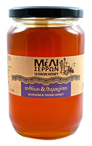 Meli Serron Blossom & Thyme Honey, 920g, Glass Jar