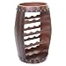 Produktbild Mendler Weinregal HWC-T879, Flaschenregal Fass Holzregal, 66x37x34cm, 14 Flaschen