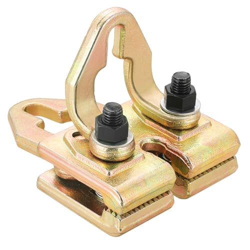 MYFULLY 5 Ton Auto Body Repair Clamp Kit Heavy Duty Right Angle Two-Way Pulling Clamp for Car Frame Straightening & Dent Pulling, Multi-Hook Point Design for Automotive Collision Repair by MYFULLY - Used condition - US$19.19