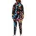 YECARYPOD Color Splatter Boys Girls Hoodie and Sweatpant Set for Kids Teen 2 Piece Outfits Pants Set Active Sweatsuit Fashion Tracksuit Long Sleeve Pullover Sweatshirt Jogger Pants