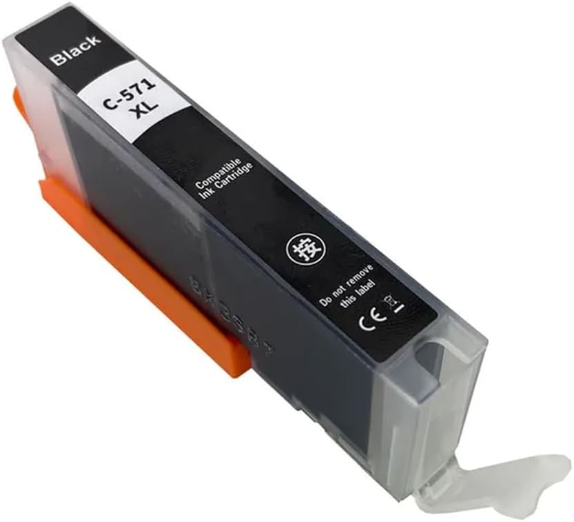 Compatible Ink Cartridge PGI-570 CLI-571 PGI570 570XL for MG5750 MG5751 MG5752 MG5753 MG6850 TS5050 TS5051 TS5052(C-571XL BK 1PC)