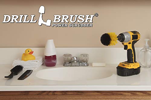 Cleaning Supplies - Bathroom Accessories - Drill Brush - Shower Curtain - Bath Mat - Bathroom Cleaner - Grout Cleaner - Scrub Brush - Bathtub - Sink - Toilet - Shower Cleaner - Flooring - Spin Brush #TOP5