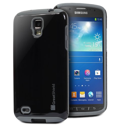 GreatShield NEON Series PC + Silicone Dual Layer Hybrid Case for AT&T Samsung Galaxy S4 ACTIVE / I9295 / SGH-I537 (Grey) GreatShield NEON Series PC + Silicone Dual Layer Hybrid Case for AT&T Samsung Galaxy S4 ACTIVE / I9295 / SGH-I537 (Grey)