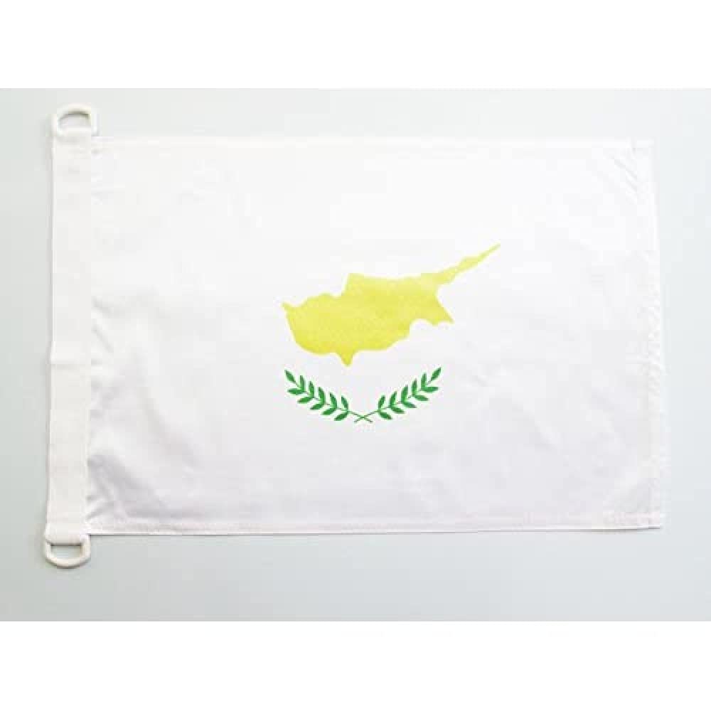 AZ FLAG Bandera Nautica de España Sin Armas 45x30 cm - Pabellón de Conveniencia Española Sin Escudo 30 x 45 Cm, Bandera de Barco con anillas — view 170
