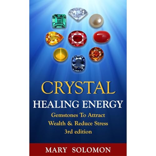 CRYSTALS: Healing Energy Audiolibro Por Mary Solomon arte de portada