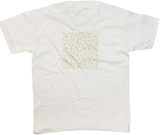 William Morris Lemon Tree T-Shirt Pattern Vintage Art Print Famous Aesthetic Top (XL, Black)