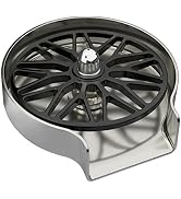 WEWE Glass Rinser, Upgraded 360 Degree Rotating Spout Glass Rinser for Kitchen Sink Stainless Ste...