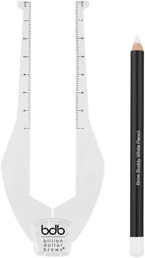 Billion Dollar Brows Brow Buddy Kit Symmetrical Eyebrow Shaping Tool Set