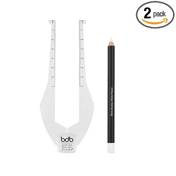 Billion Dollar Brows Brow Buddy Kit Symmetrical Eyebrow Shaping Tool Set