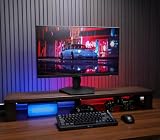 KOORUI Monitor gamingowy 24.5", FHD(1920 x 1080), 180Hz PC monitory FreeSync &G-Sync kompatybilny z (VA, 1ms, 99% sRGB, Eye Care, 2 x HDMI, DisplayPort, VESA 75 x 75