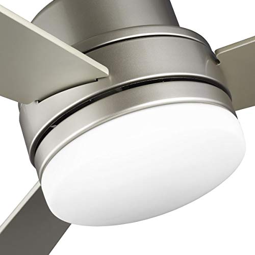 Progress Lighting Trevina II Collection 52" Three-Blade Nickel Ceiling Fan by Progress Lighting - Image 6