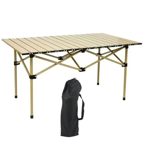 Table et chaises de camping pliantes avec sac, ensemble nomade robuste de 95 cm - 2
