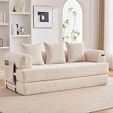 JCFEIDQW Sofá modular, 200 × 94 × 67 cm (beige)