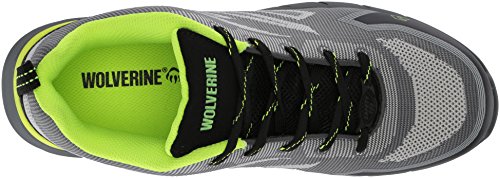 Wolverine Men's Jetstream 2 Composite-Toe Industrial Shoe, Grey/Green, 8.5 M Us #TOP4