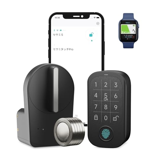 �y�Z�b�g�����z�L�����f�B�n�E�X(Candy House) �X�}�[�g���b�N �X�}�[�g�L�[ SESAME5 �Z�T�~5 �X�}�z�ő��� + �X�}�[�g���b�N �X�}�[�g�L�[ �Ïؔԍ� �w��F�؃p�b�h IC�J�[�h���[�_�[ SESAME TOUCH PRO �Z�T�~�^�b�`�v