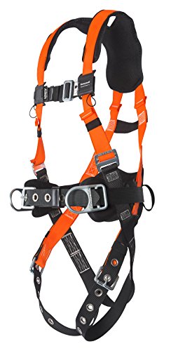 Miller By Honeywell By T4577/Uak Titan Contractor Harness With Non-Stretch Webbing, Universal #TOP1