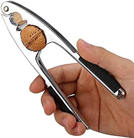 Nut Crackers Heavy Duty with Non-Slip Handle, a Nut Shell Opener with Non-Slip Handle, an Opening Tool for Nutcracker, Pecans and Seafood