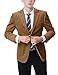 Kids Single Breasted Blazer for Boy Slim Fit Corduroy Sport Coat Fashion Notch Lapel Casual Jacket Dark Turquoise 3
