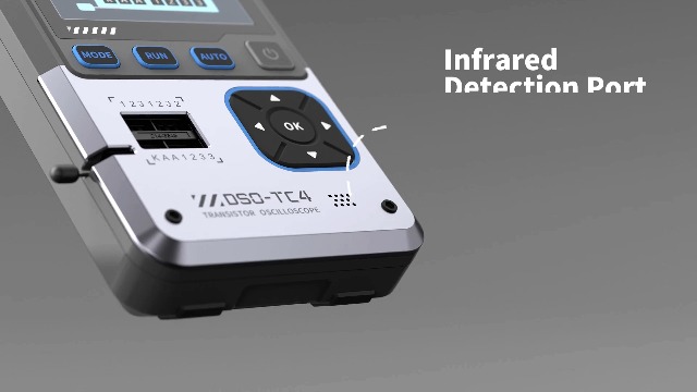 FNIRSI DSO-TC4 Handheld Oscilloscope, 10MHz Bandwidth 48MSa/s