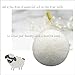 Three by Three Seattle Felt·Like·it!™ Wool Dryer Balls + Storage Bin: Reduce Drying Time, Static Cling, and Energy Use | Natural Alternative to Fabric Softeners (Pack of 6)